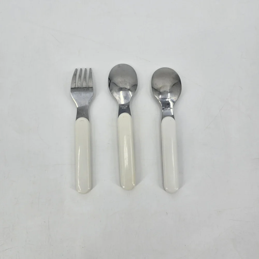 Vintage McDonald's Kids Flatware Lot Ronald Grimace McNugget Buddies 1990s